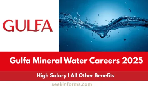 Gulfa Mineral Water Careers 2025